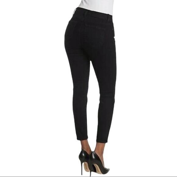 BLDWN Ankle Skinny Jeans Carbon Black Size 27 - Picture 2 of 8